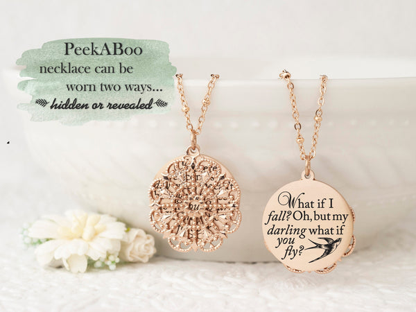 You are braver than you believe, stronger than you seem, and smarter than you think - Silver Quote Pendant Necklace