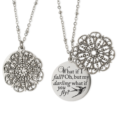 Together We're Unlimited Wicked the Musical Necklace Elphaba Glinda Wicked Jewelry Best Friend Necklace Broadway Jewelry Best Friend Gift