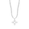 Large Oxidized Zia Symbol Pendant