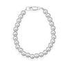 6mm Sterling Silver Bead Strand
