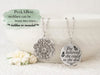 She believed she could so she did - Silver Quote Pendant Necklace