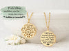 We'll be friends forever, won't we, Pooh - Gold Quote Pendant Necklace
