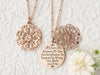 I'll love you forever, I'll like you for always, as long as I'm living my baby you'll be - Silver Quote Pendant Necklace