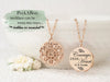 Courage, Dear Heart - Gold Quote Pendant Necklace