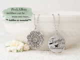 Together We're Unlimited - Silver Quote Pendant Necklace